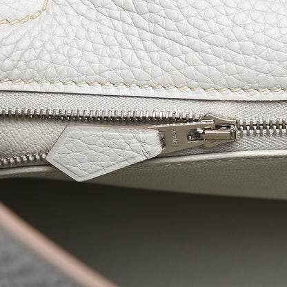 Hermes Taurillon Clemence Kelly Retourne 32 Gris Perle 16 of 33
