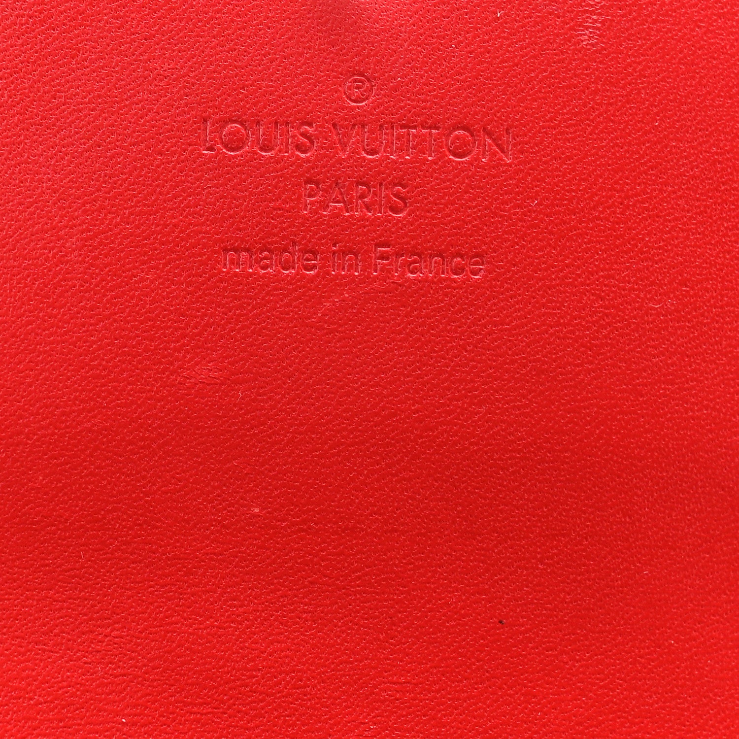 Louis Vuitton Vernis Sarah Compact Wallet Cherry 6 of 7