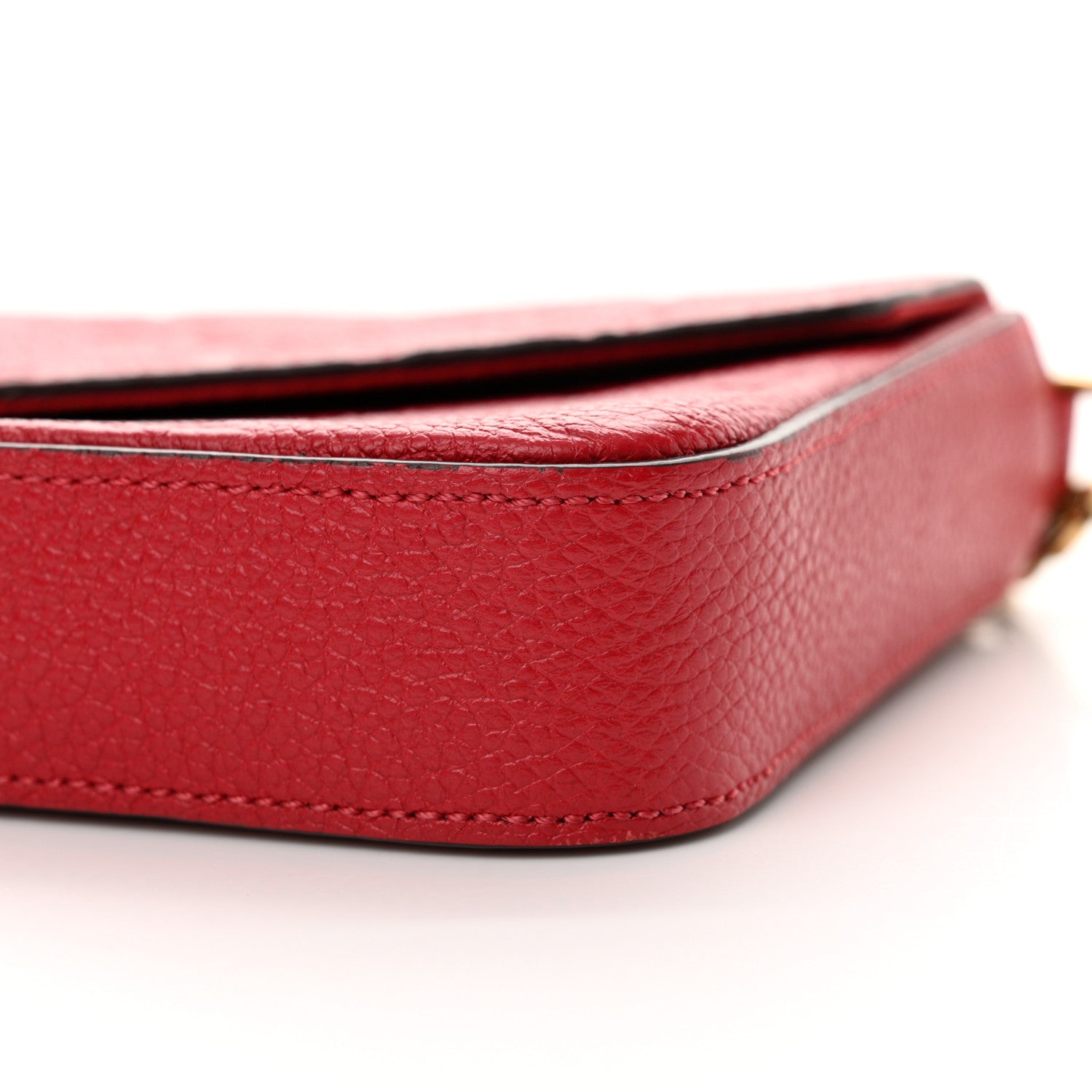 Louis Vuitton Empreinte Pochette Felicie Chain Wallet Cherry 10 of 13