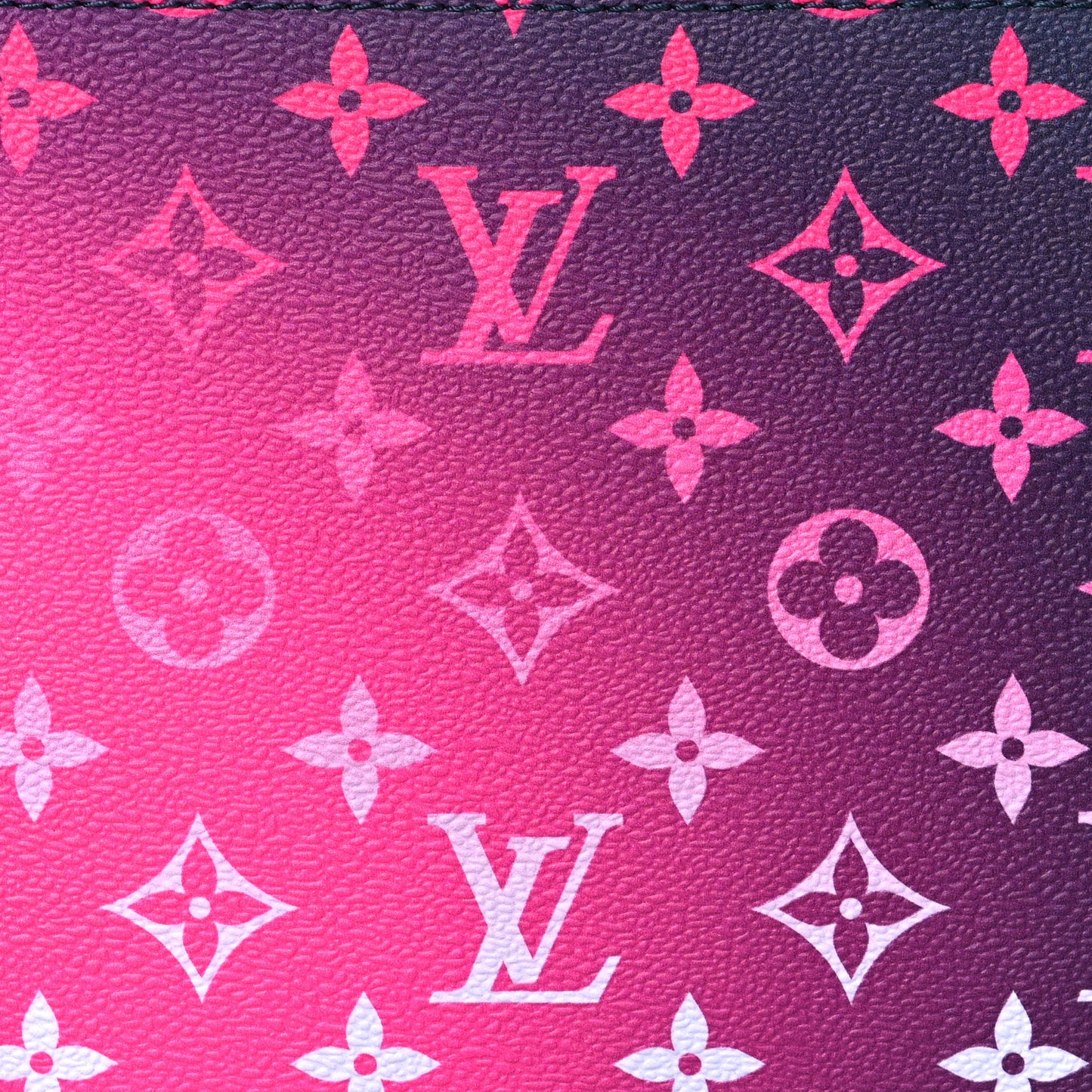 Monogram Spring In The City Neverfull MM GM Pochette Midnight Fuchsia