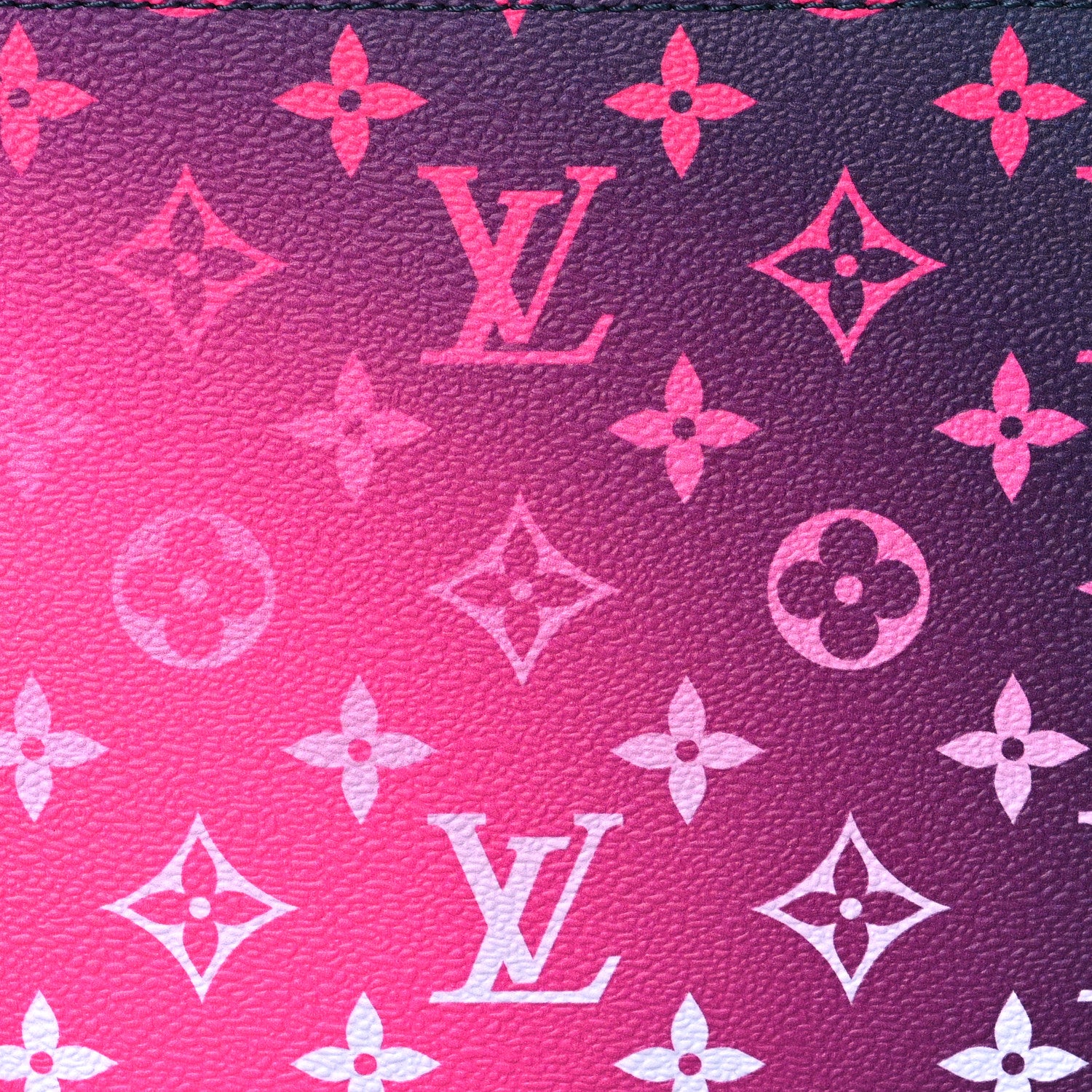 Louis Vuitton Monogram Spring In The City Neverfull MM GM Pochette Midnight Fuchsia 7 of 9