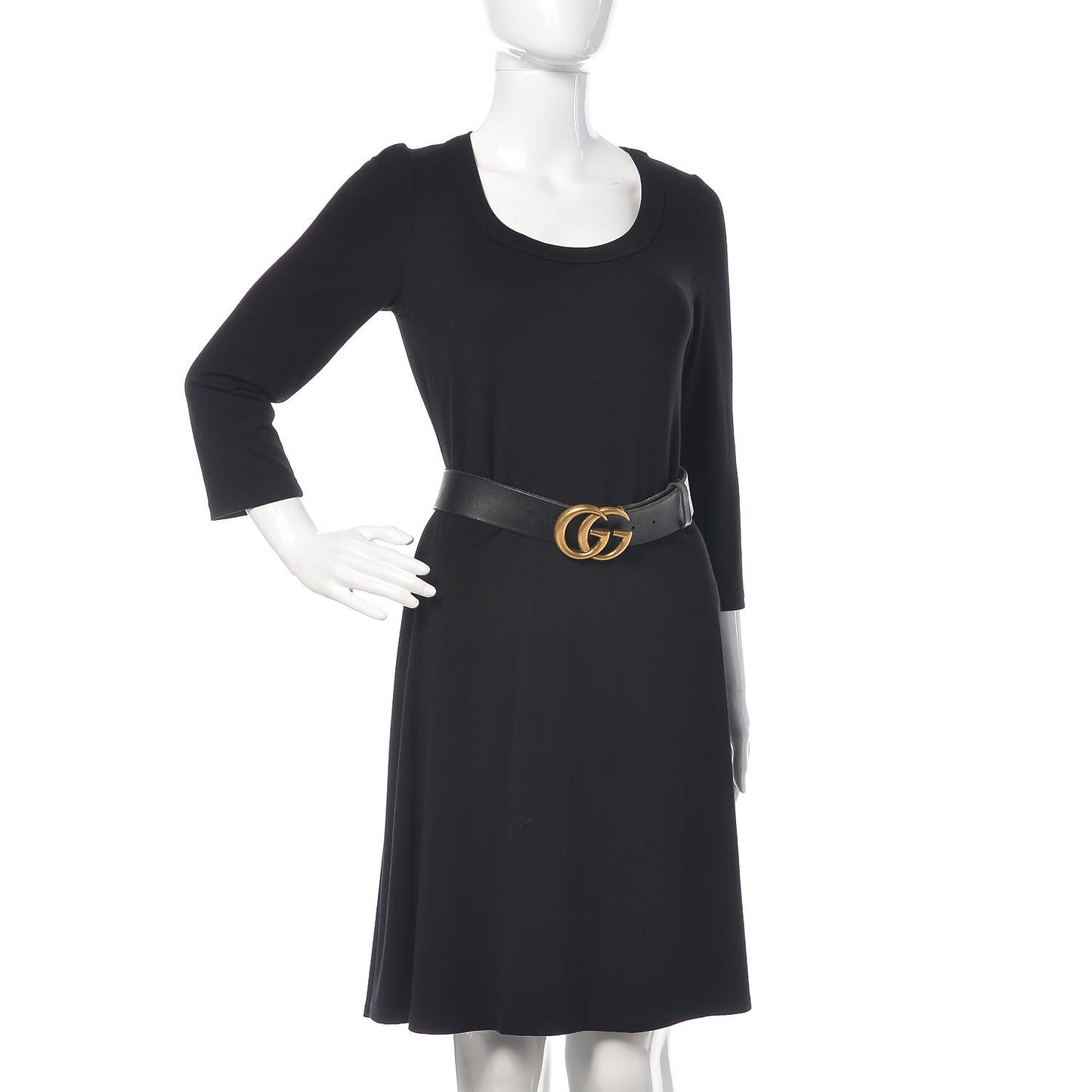 Faded Calfskin Double G 40mm Belt 100 40 Black