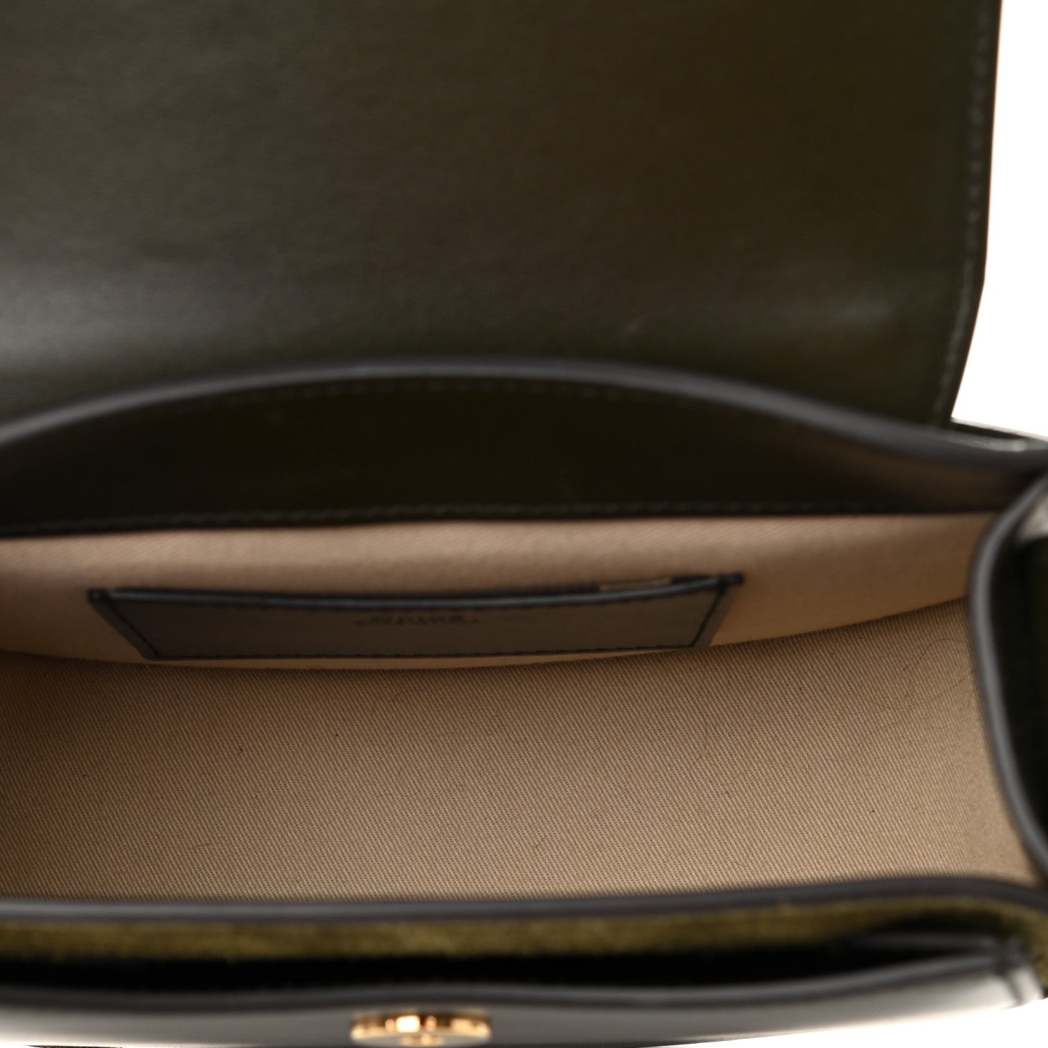 Chloe Calfskin Suede Small Tess Bag Deep Forest 5 of 9