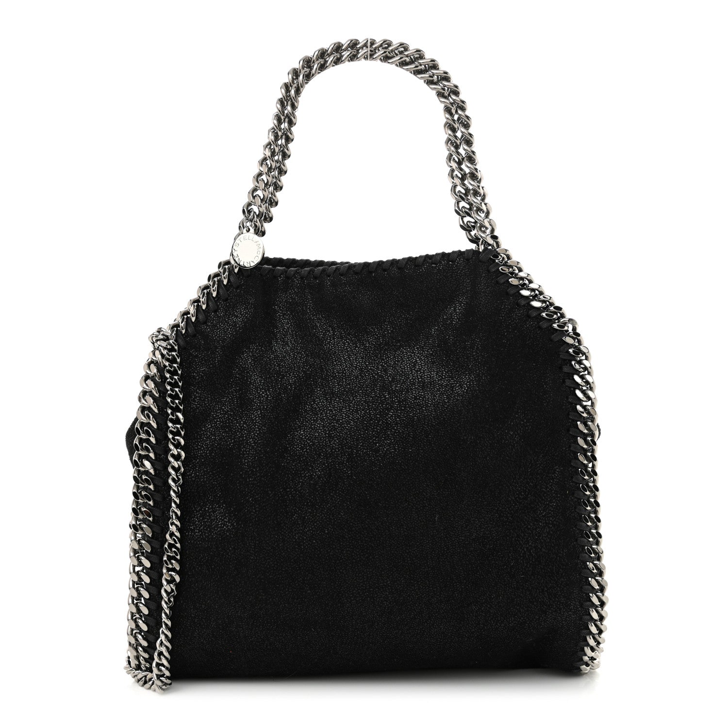 Stella McCartney Shaggy Deer Mini Falabella Tote Black 1 of 9