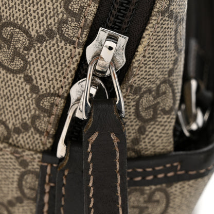Gucci GG Supreme Monogram Margaux Calfskin Childrens Day Backpack Beige Ebony Cocoa Dark Chocolate 12 of 14