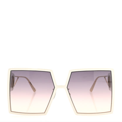 Christian Dior Square 30 Montaigne SU Sunglasses White 2 of 8