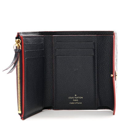 Louis Vuitton Empreinte Victorine Wallet Marine Rouge 5 of 8