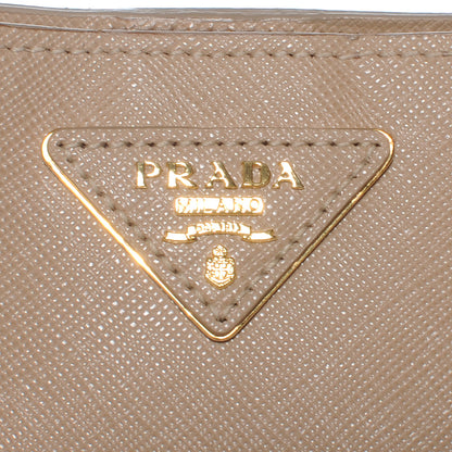 Prada Saffiano Lux Medium Tote Sabbia 10 of 10