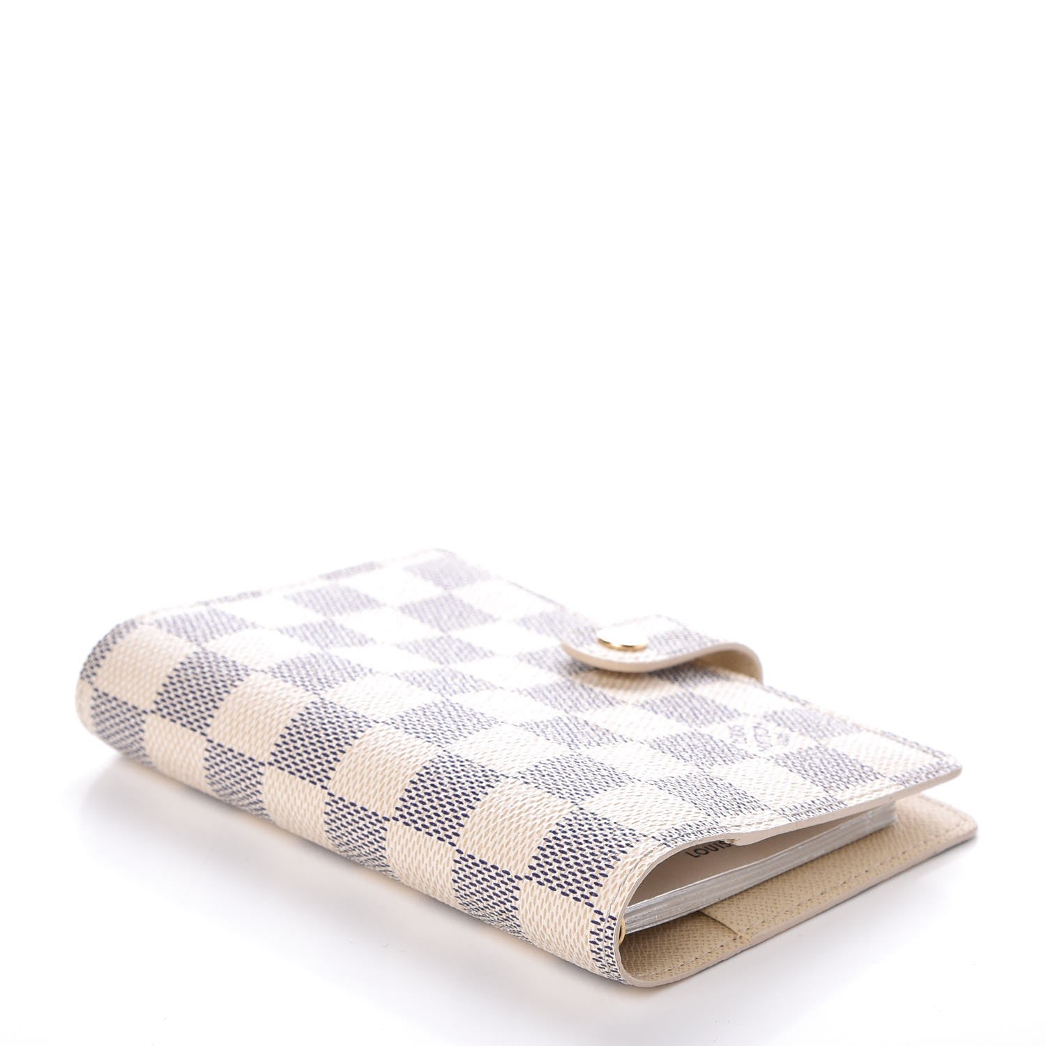 Louis Vuitton Damier Azur Small Ring Agenda Cover 4 of 7