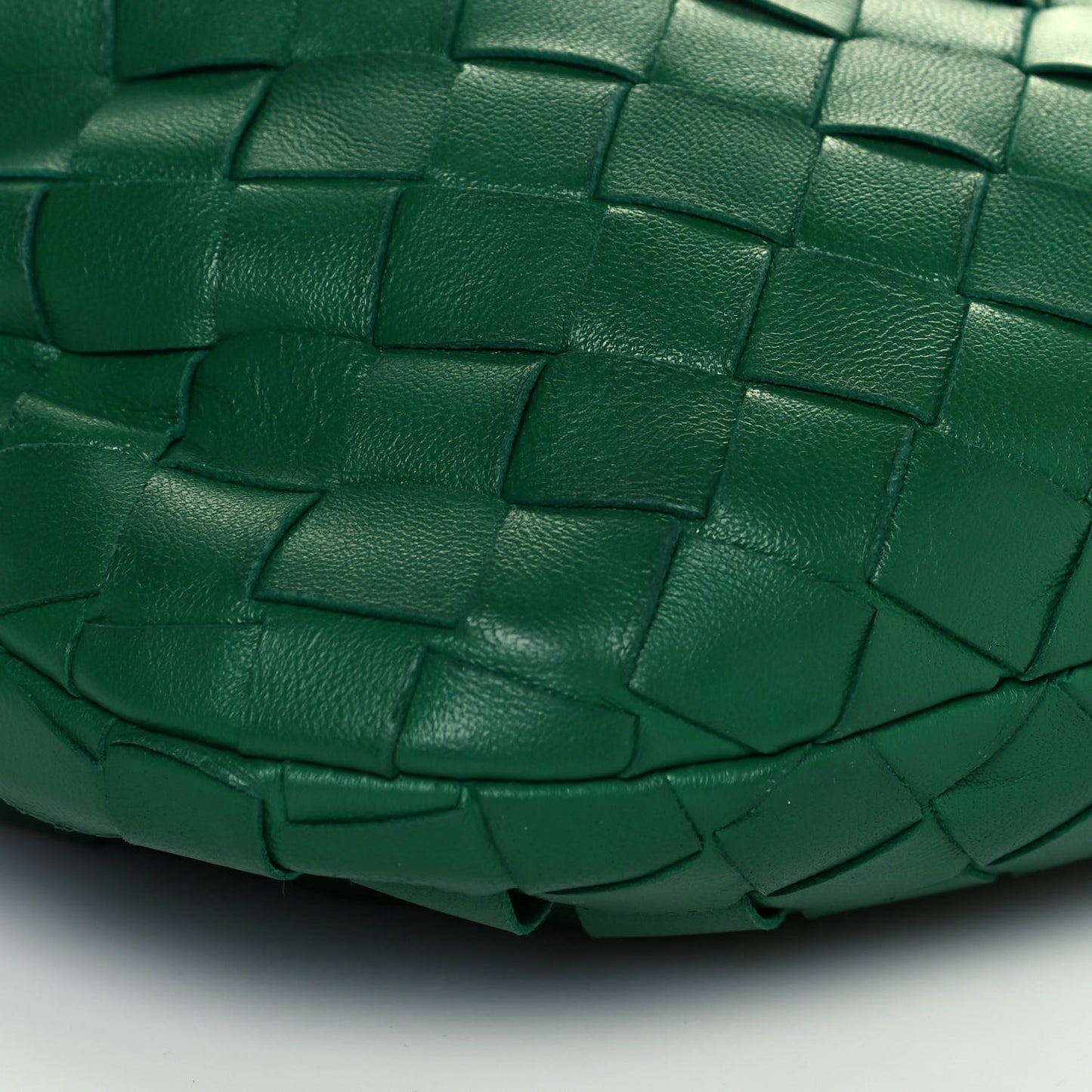 Nappa Intrecciato Mini Jodie Racing Green