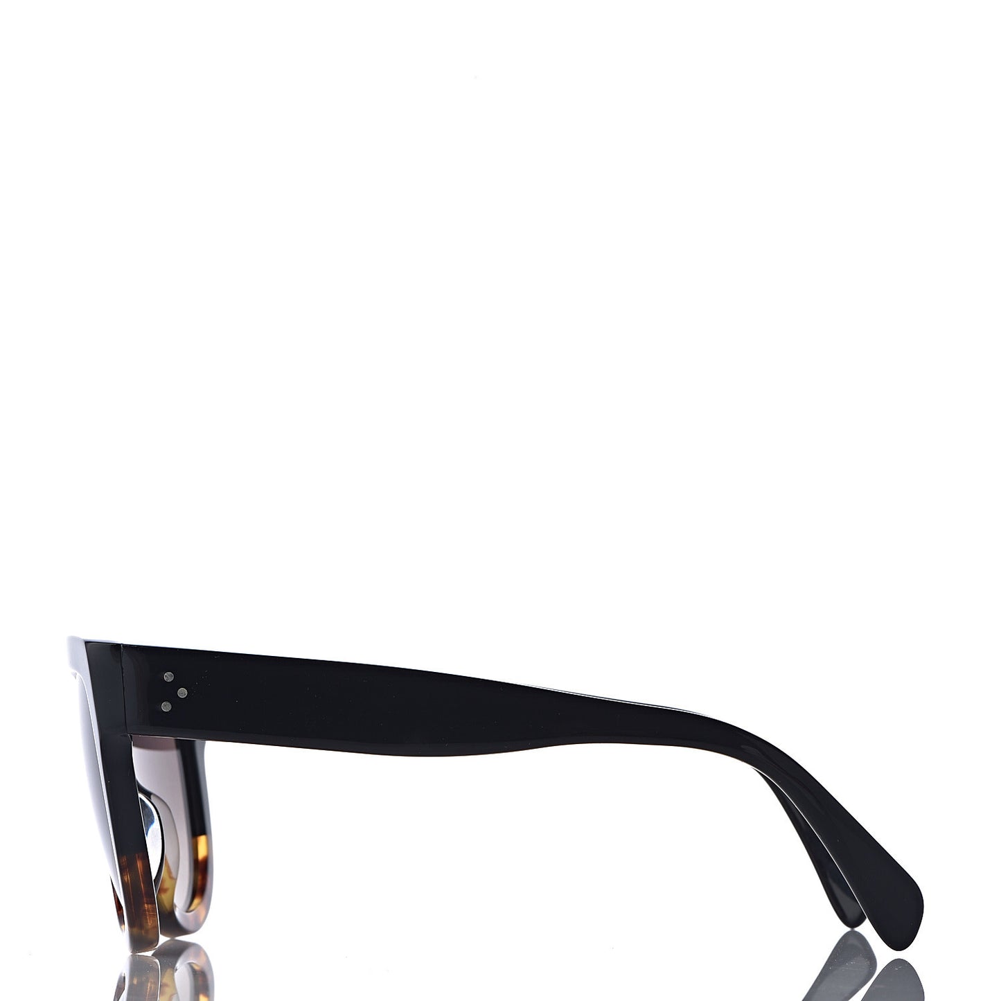 Acetate Aviator Sunglasses CL 40001I Black Havana