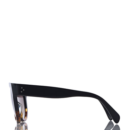 Celine Acetate Aviator Sunglasses CL 40001I Black Havana 3 of 8