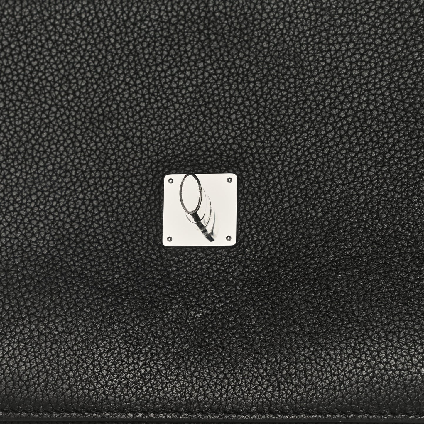 Soft Calfskin My Lockme Pochette Black