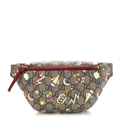 Gucci GG Supreme Monogram Childrens Space Print Belt Bag Multicolor 1 of 10