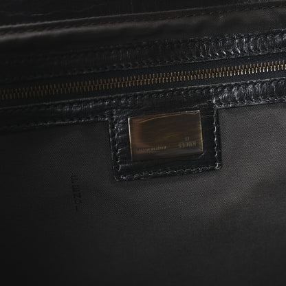 Fendi Velvet Zucca Bag De Jour Black 6 of 9
