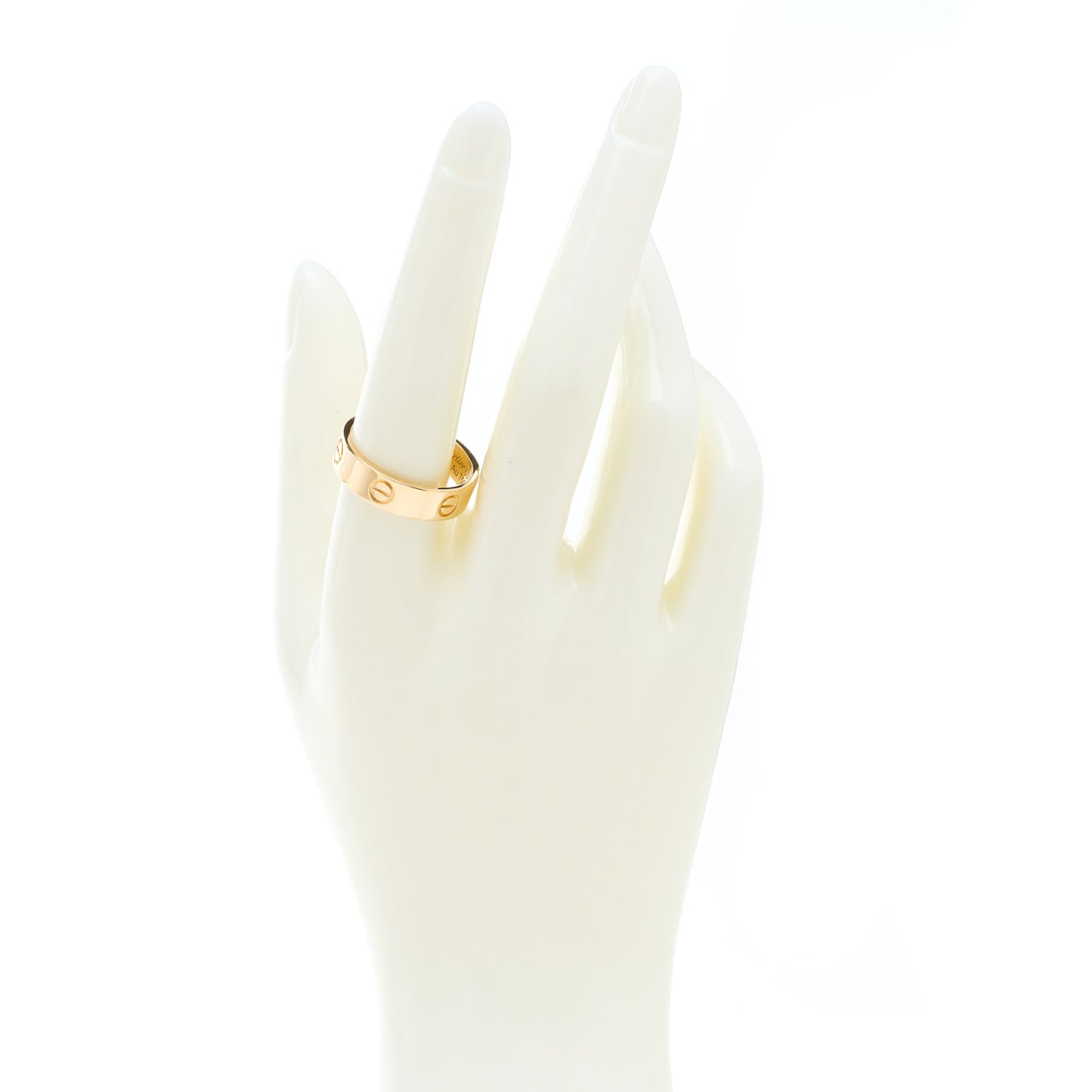 18K Yellow Gold 5.5mm LOVE Ring 60 9