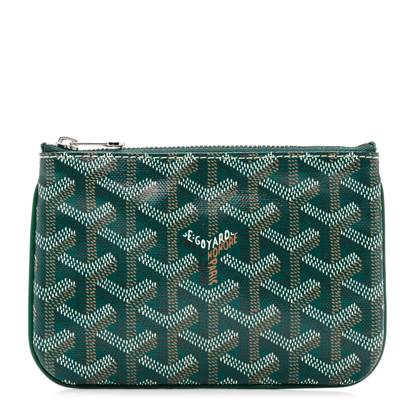 Goyardine Mini Senat Pochette Green