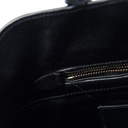 Prada Saffiano Cuir Open Promenade Tote Black 11 of 15