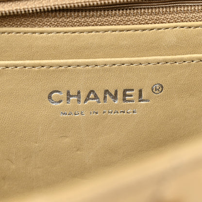 Chanel Ostrich Jumbo Single Flap Light Beige 6 of 12