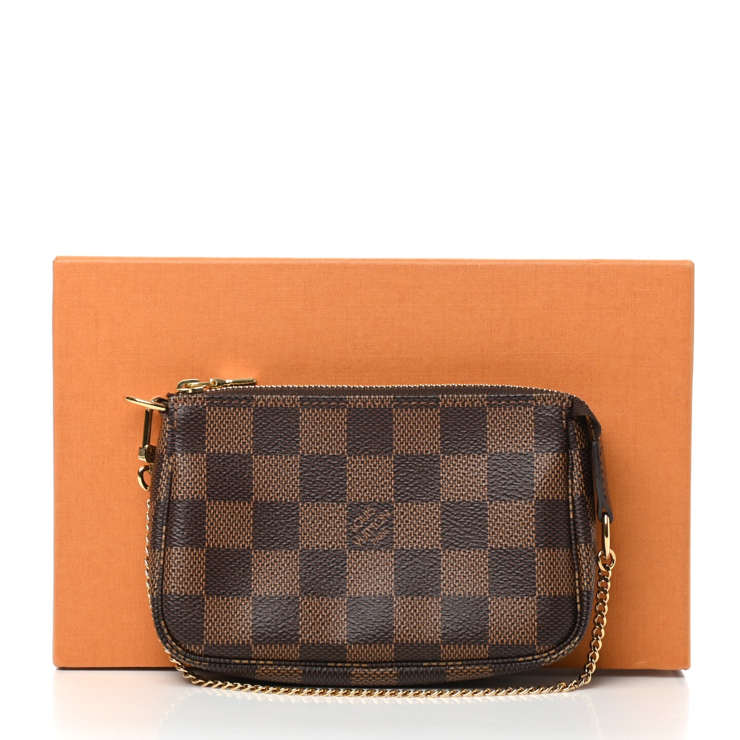 Louis Vuitton Damier Ebene Mini Pochette Accessories 8 of 8