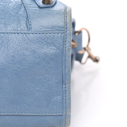 Balenciaga Agneau Giant 12 Rose Gold Hardware City Bleu Indigo 9 of 14