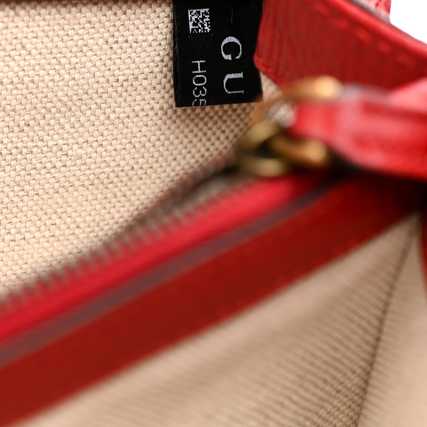 Gucci Dollar Calfskin Swarovski Crystal Small Dionysus Shoulder Bag Hibiscus Red 8 of 11