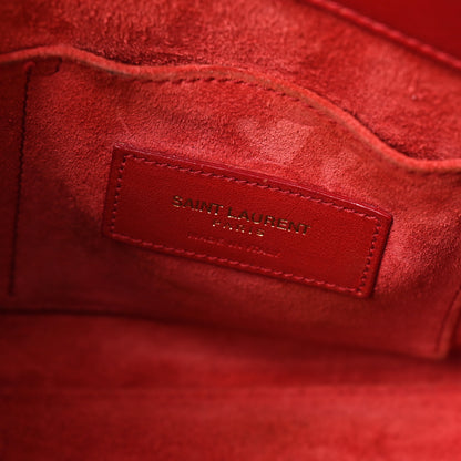 Saint Laurent Calfskin Nano Sac De Jour Lipstick Red 6 of 9