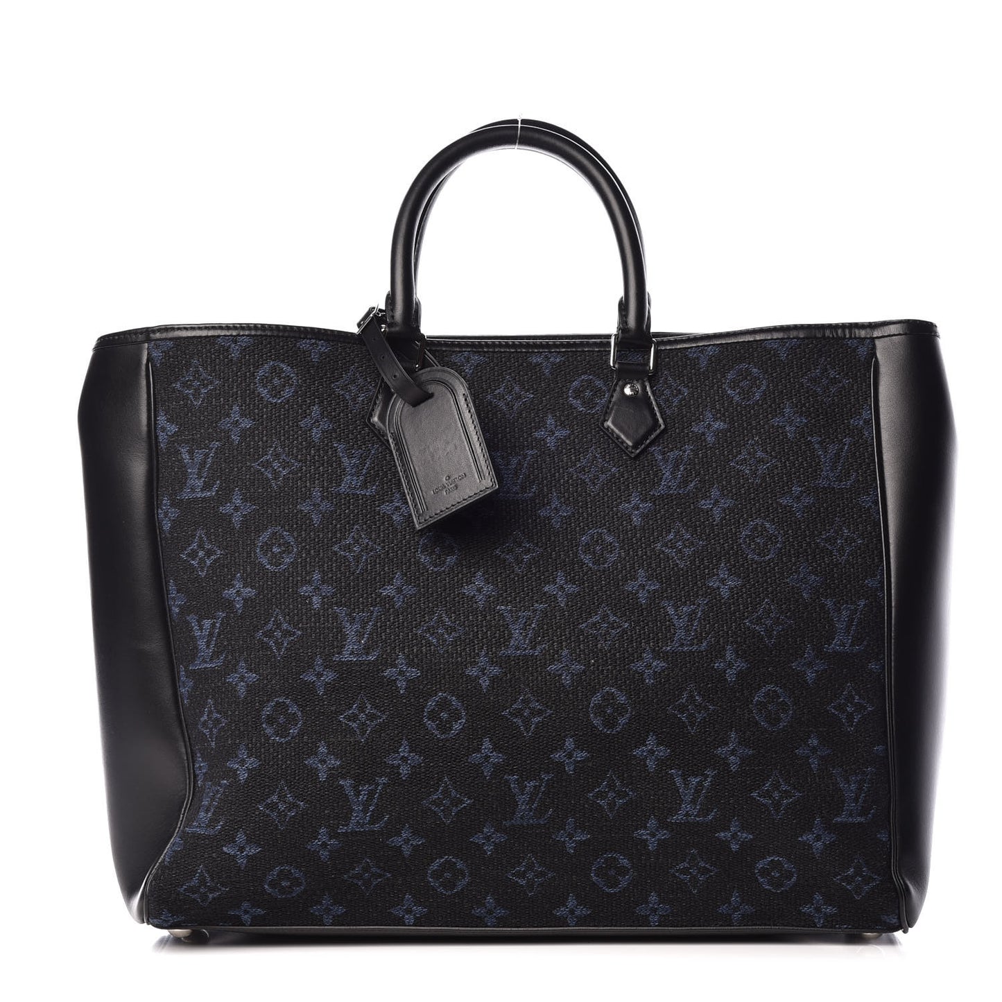 Jacquard Monogram Grand Sac Cobalt