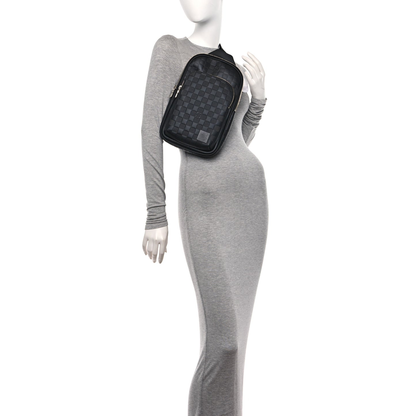 Damier Infini Avenue Sling Bag NM Onyx