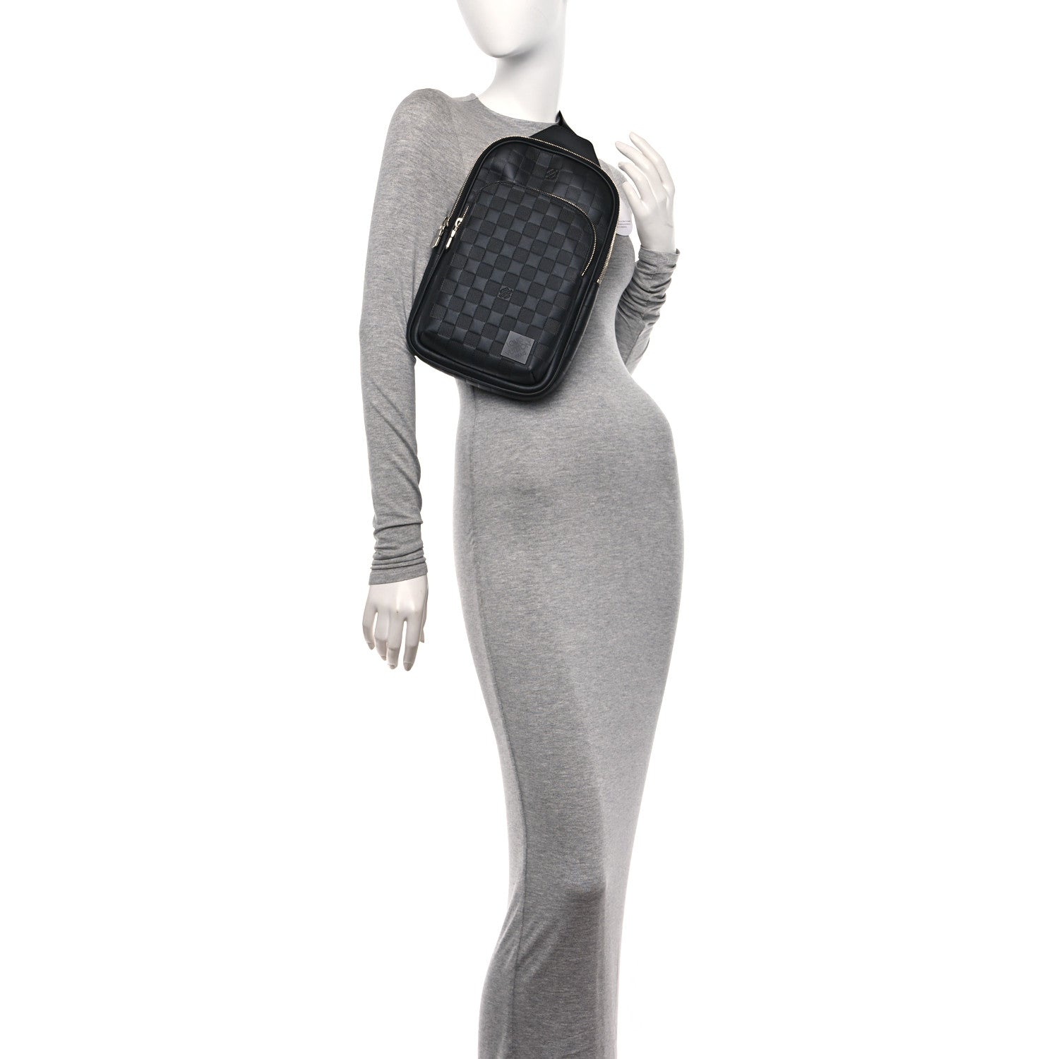 Louis Vuitton Damier Infini Avenue Sling Bag NM Onyx 2 of 11