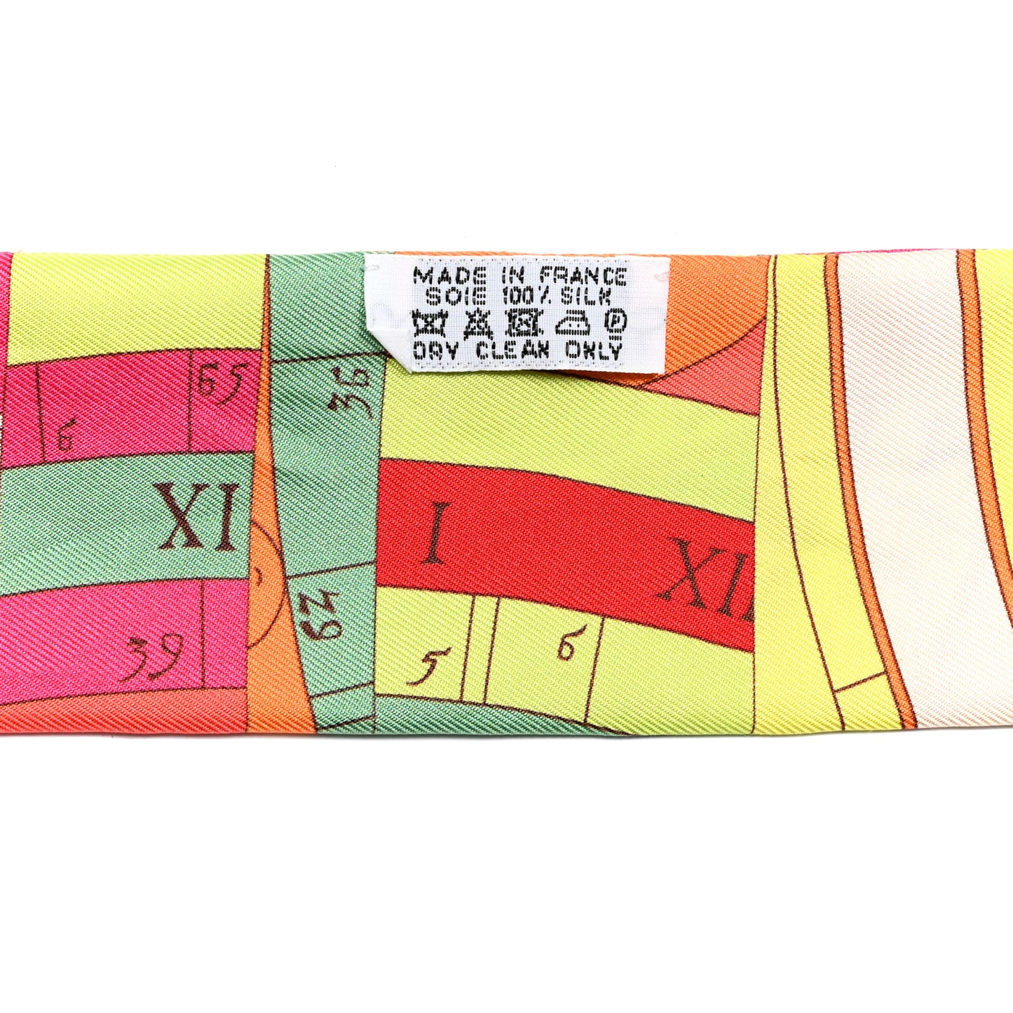 Silk Astrologie Nouvelle Twilly Rose Corail Vert Fluo