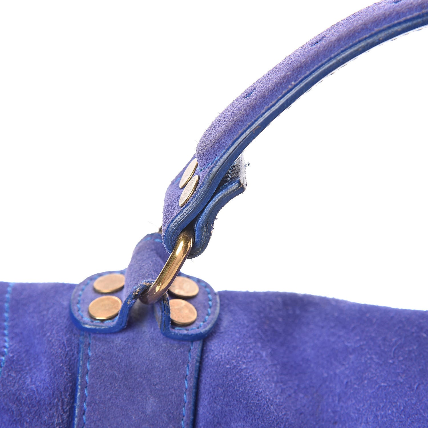 Proenza Schouler Suede Medium PS1 Satchel Royal Blue 10 of 15