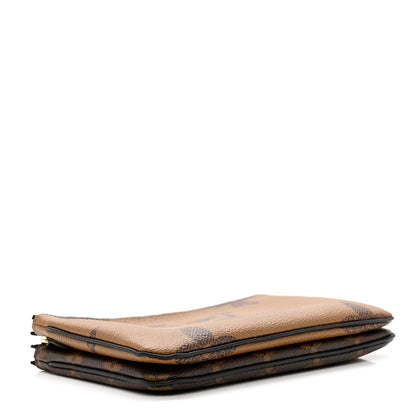 Louis Vuitton Reverse Monogram Giant Double Zip Pochette 4 of 11