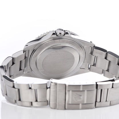 Rolex Stainless Steel 40mm Oyster Perpetual Date GMT Master II Watch Black 16710 5 of 5