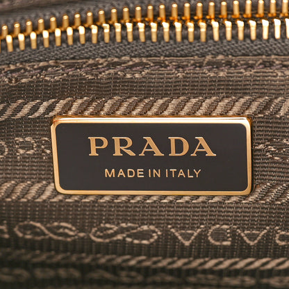 Prada Suede Large Bonnie Shoulder Bag Cocoa Brown 6 of 9