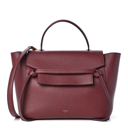 Celine Grained Calfskin Mini Belt Bag Light Burgundy 1 of 11