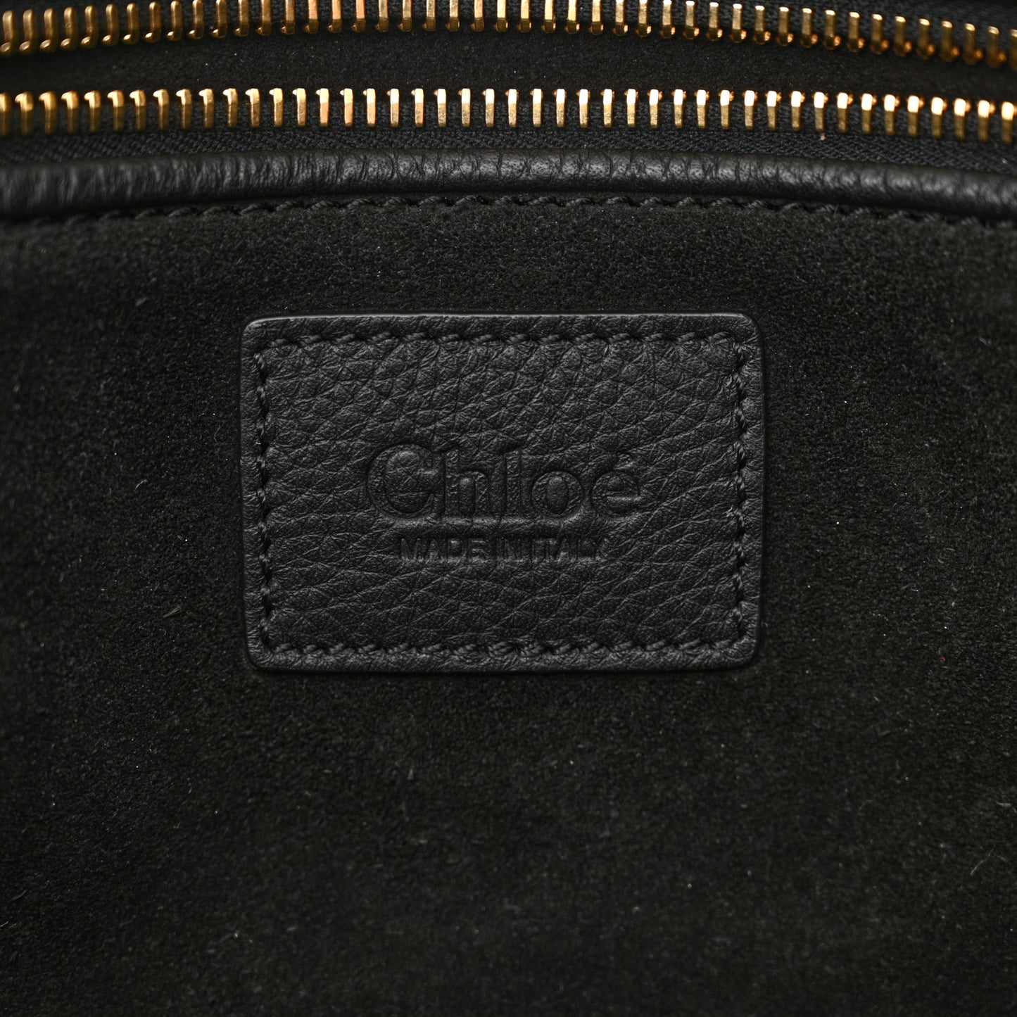 Calfskin Large Marcie Satchel Black