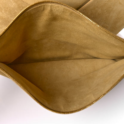 Bottega Veneta Suede Maxi Intrecciato Tote Cane Sugar Tapioca 7 of 12