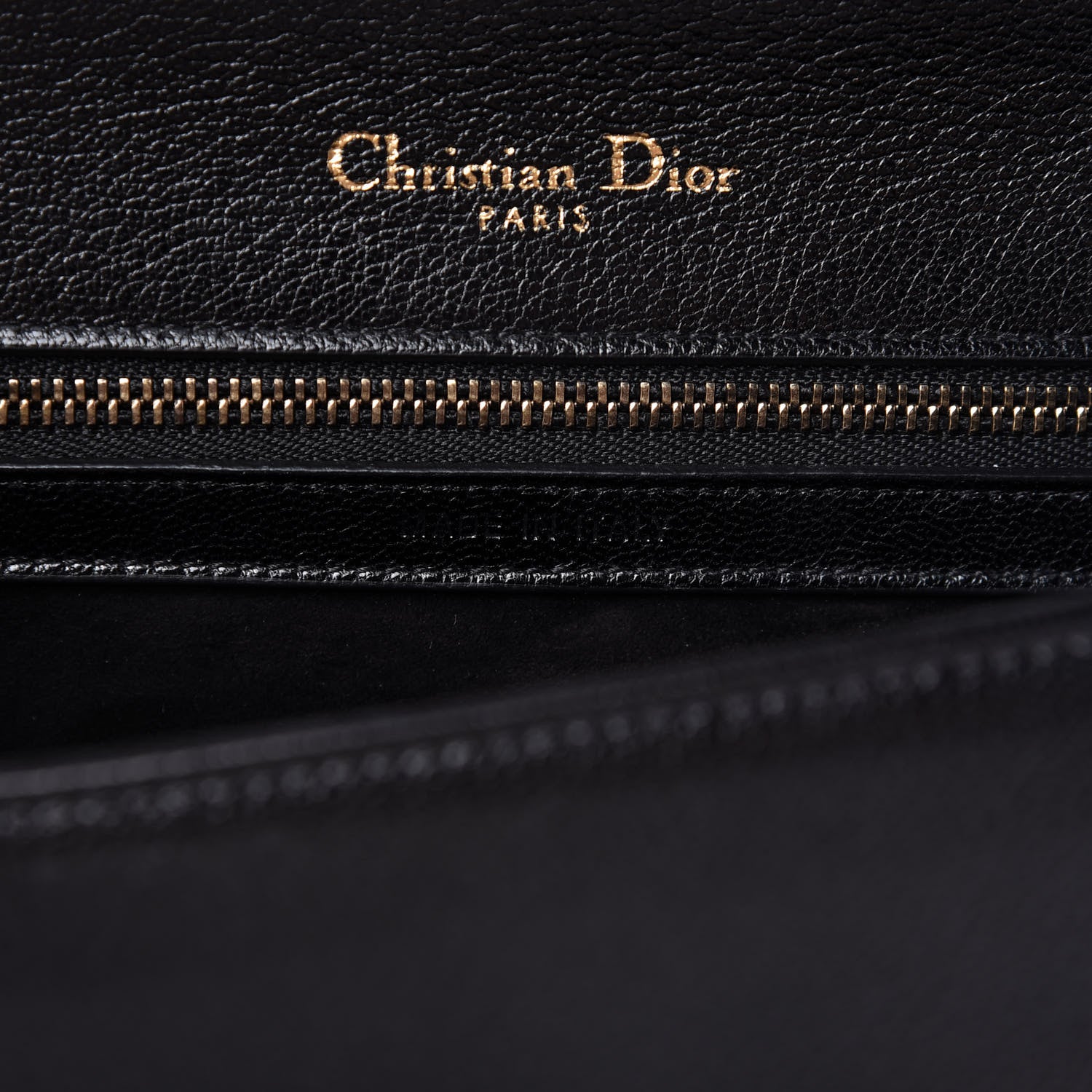 Christian Dior Calfskin Studded Small Diorama Flap Bag Black Multicolor 9 of 13