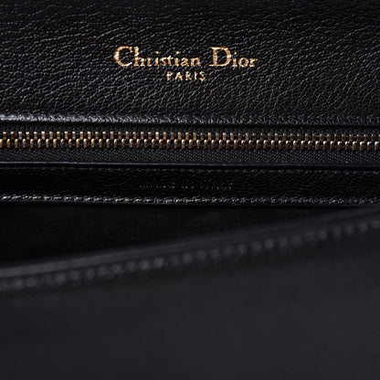 Christian Dior Calfskin Studded Small Diorama Flap Bag Black Multicolor 9 of 13