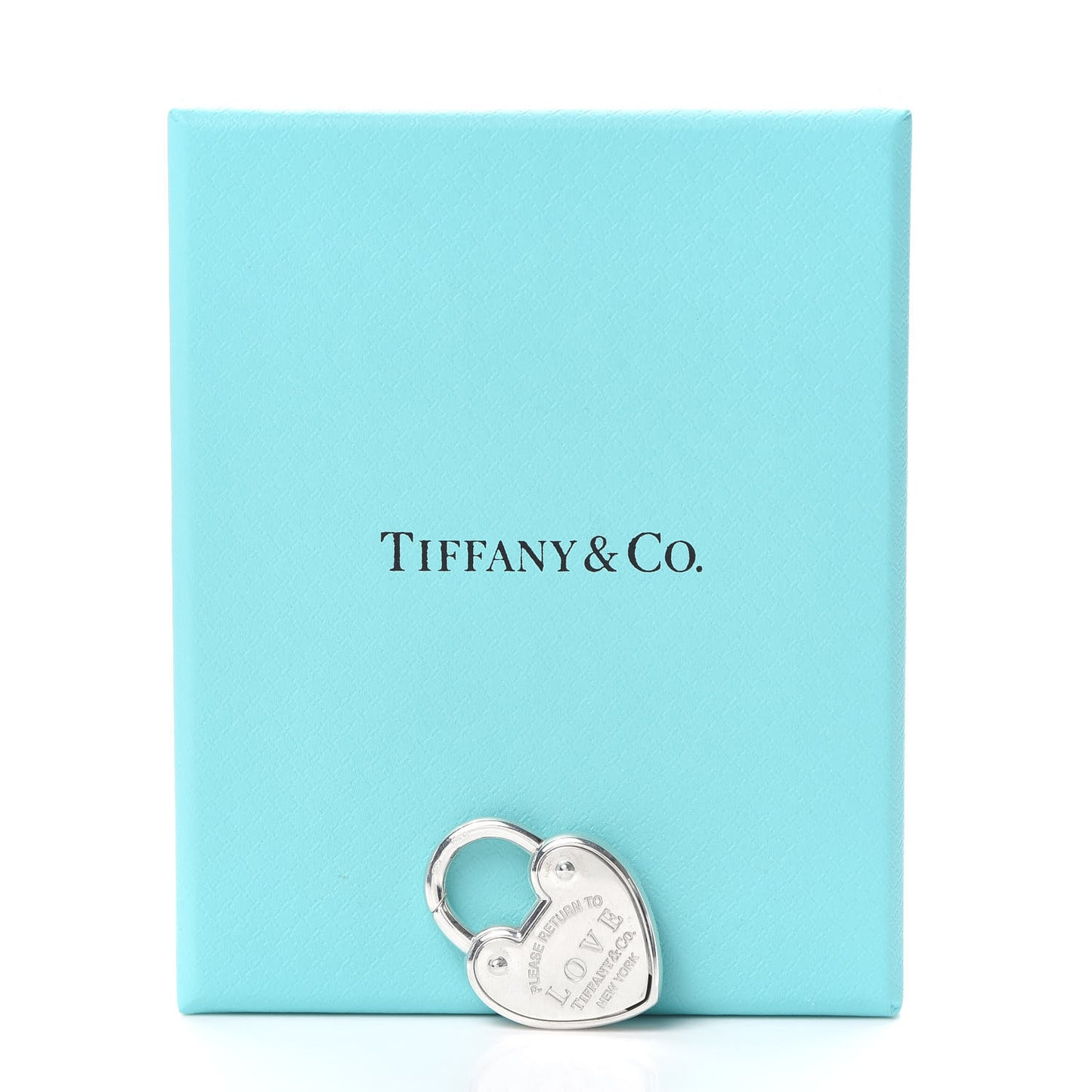Sterling Silver Return to Love Heart Lock Charm