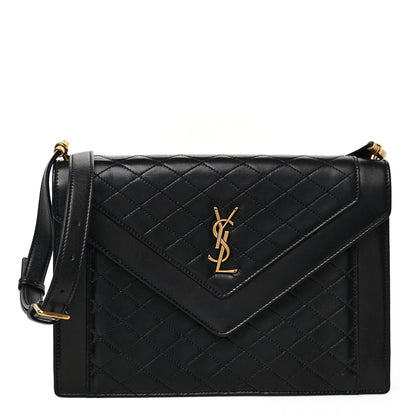 Saint Laurent Lambskin Quilted Mini Gaby Satchel Black 1 of 8