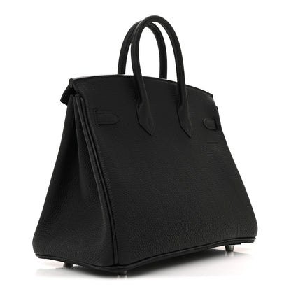 Hermes Togo Birkin 25 Black 5 of 20