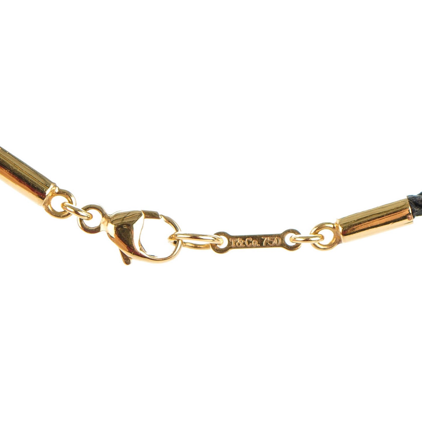 18K Yellow Gold Black Onyx Paloma's Marrakesh Dome Pendant Necklace