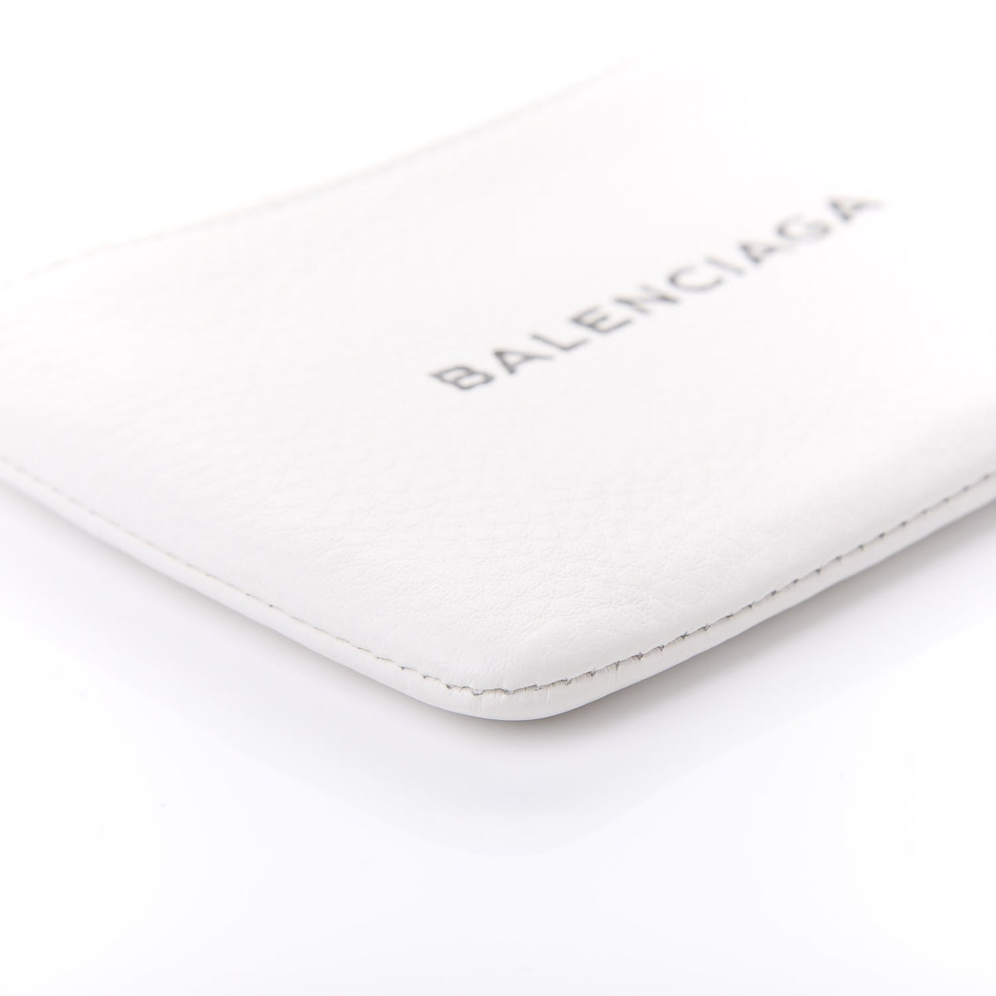 Calfskin XS Everyday Zip Coin Pouch White