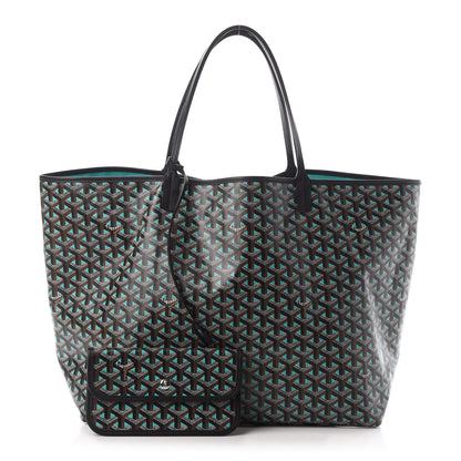 Goyard Goyardine Saint Louis Claire Voie GM Black Opaline 1 of 10