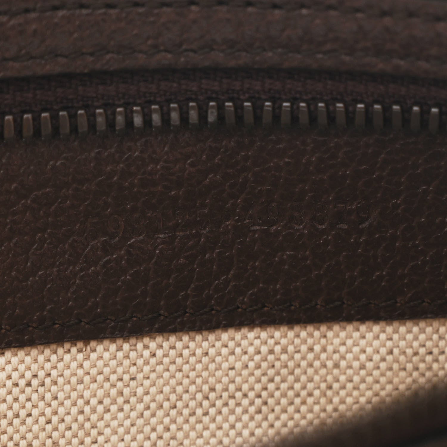 Gucci GG Supreme Monogram Web Small Ophidia Half Moon Hobo Brown 7 of 11