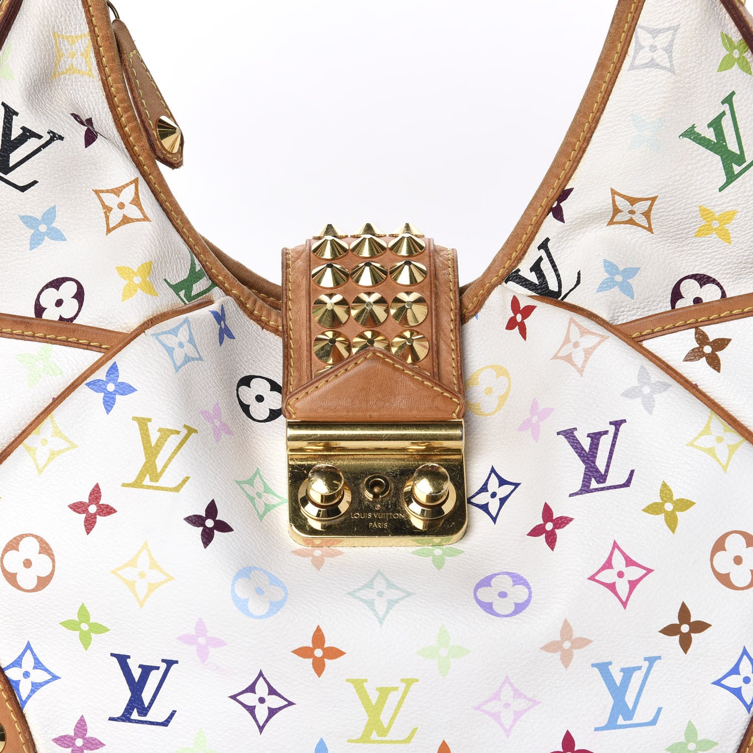 Louis Vuitton Monogram Multicolor Chrissie White 14 of 14
