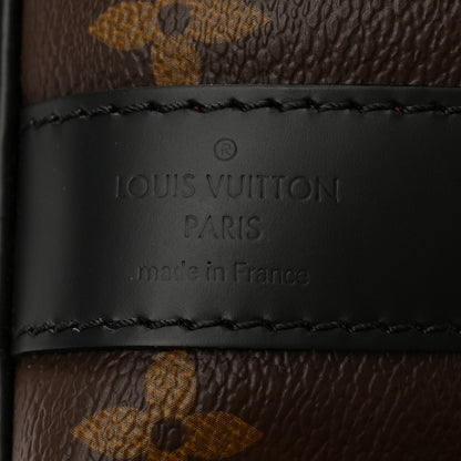 Louis Vuitton Monogram Macassar Keepall Bandouliere 55 5 of 13
