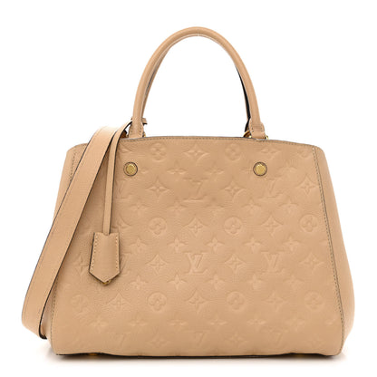 Louis Vuitton Empreinte Montaigne MM Dune 1 of 11